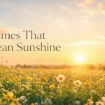 Names That Mean Sunshine